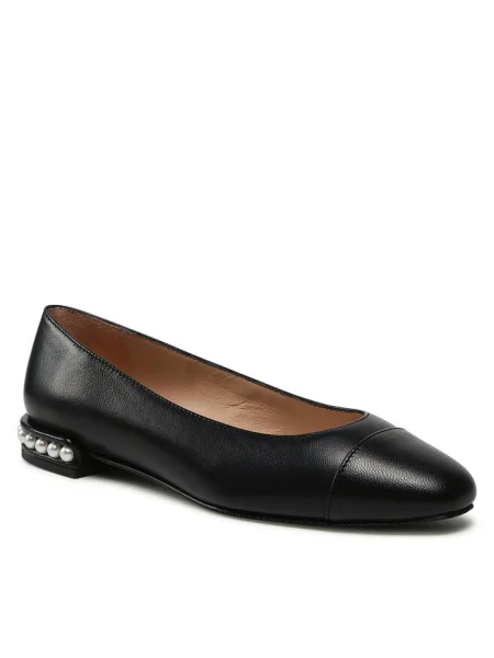 Balerini Stuart Weitzman Pearl Flat negru