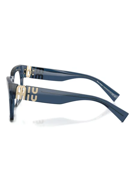 Ochelari de soare Miu Miu Eyewear albastru