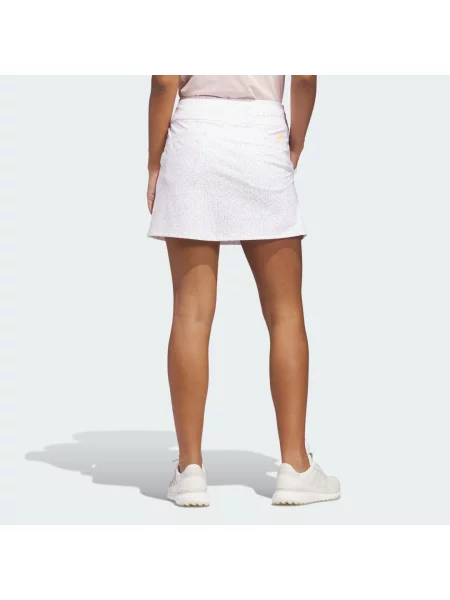 Pletené sukně Adidas s potiskem bílé