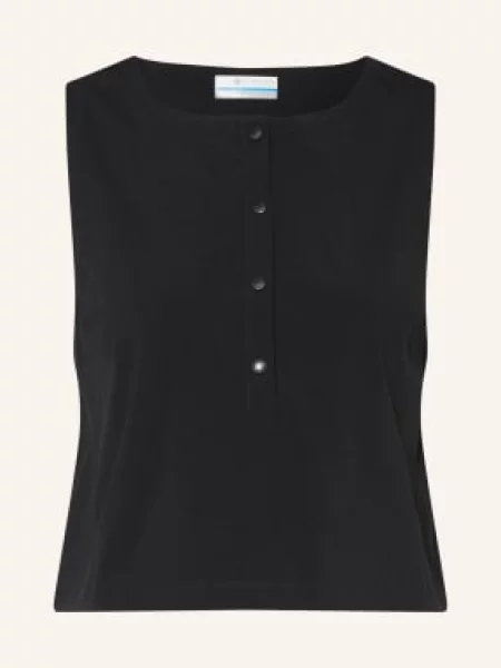 Top Columbia bez rękawów czarny