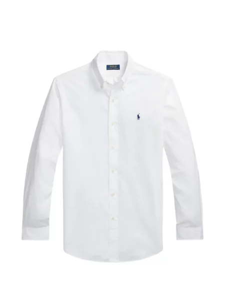 Tricou polo Polo Ralph Lauren de in alb