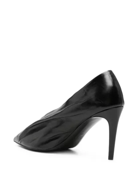 Pantofi cu toc Khaite din piele negru