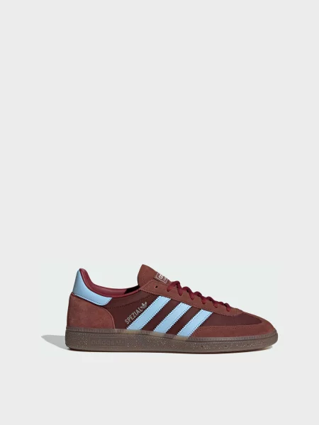 Шкіряні Кеди низькі adidas коричневий