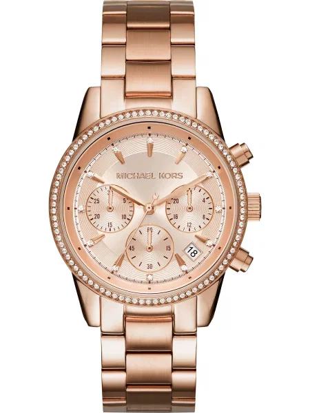 Michael Kors Ceas analogic auriu roz