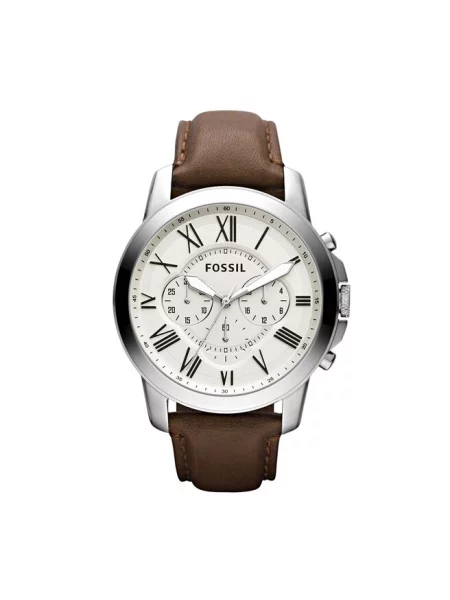 Годинник Fossil Grant коричневий