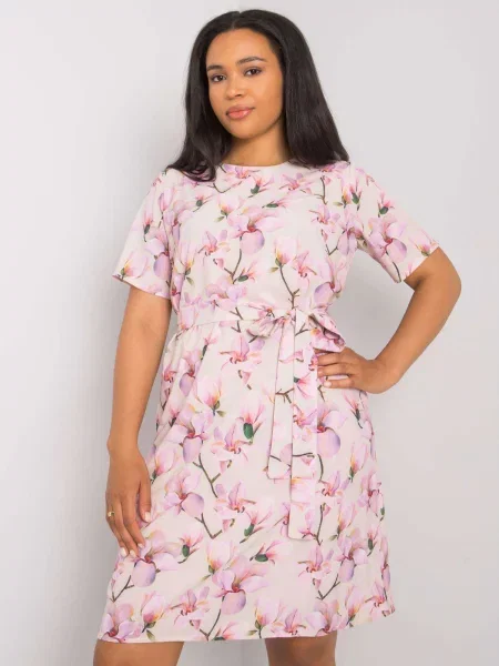 Rochie Fashionhunters de costum bej