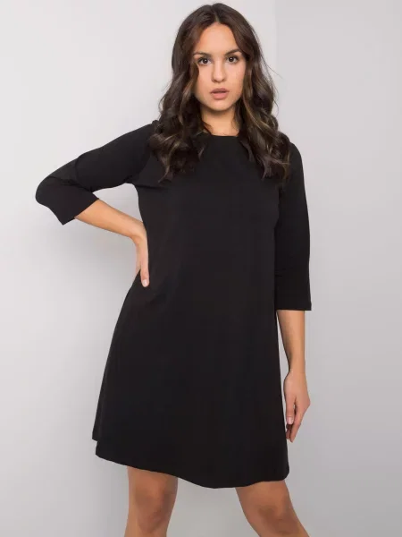 Rochie Fashionhunters din dantelă de costum negru