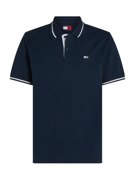 Polo majica Tommy Jeans modra