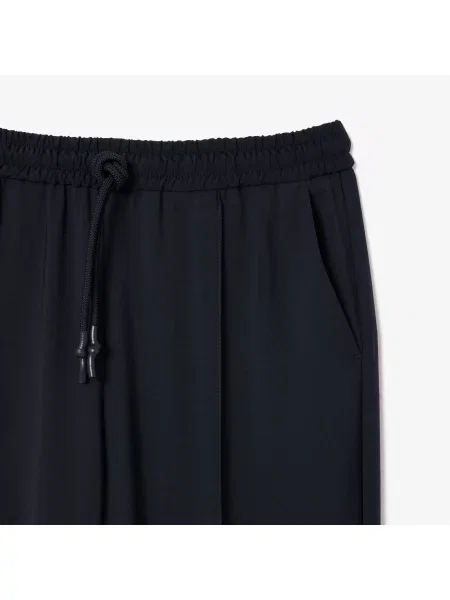 Lacoste Spodnie Oversize granatowe
