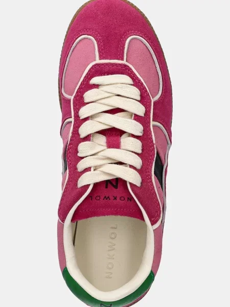 Замшеві кросівки Nokwol August Dark Rose August Dark Rose рожевий