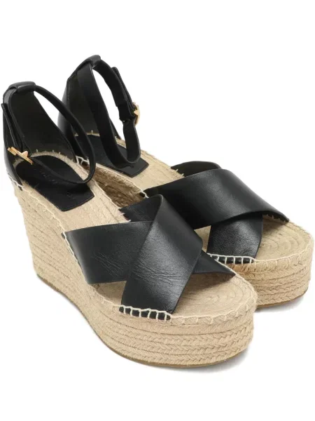 Sandale Tory Burch din piele negru
