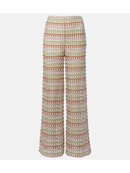 Pantaloni Veronica Beard alb