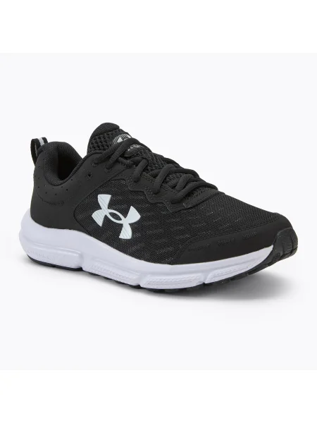 Мъжки обувки за бягане Under Armour Charged Assert 10 black/black/white бяло