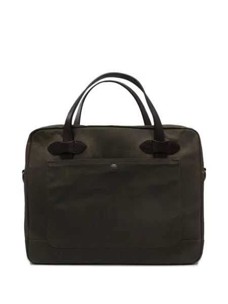 Geantă Filson cu autograf verde