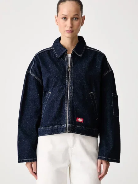 Dickies kurtka jeansowa granatowa