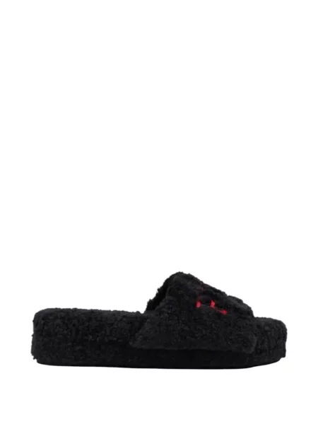 Papuci de casă Polo Ralph Lauren negru