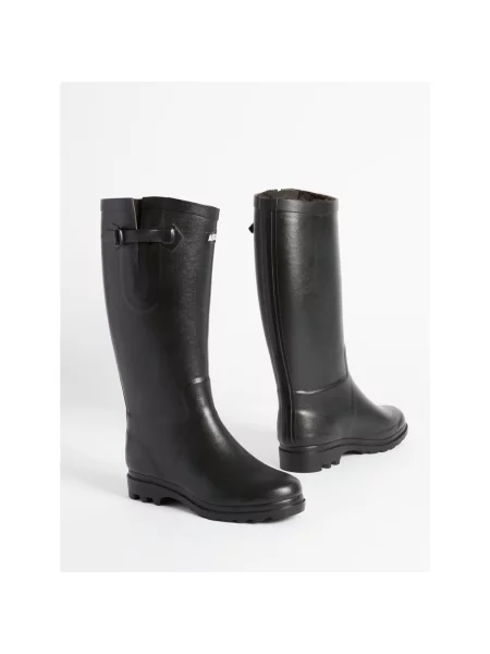 Pantofi Aigle cu blană negru