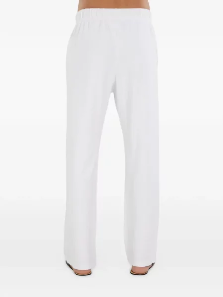 Pantaloni Les Tien alergare cu cordon alb