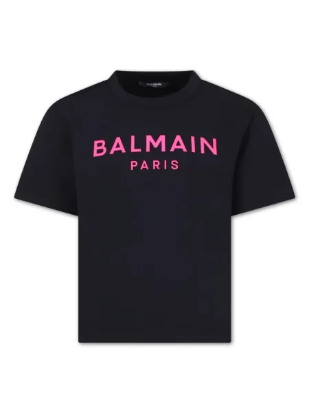 Koszulka dziecięca Balmain czarna