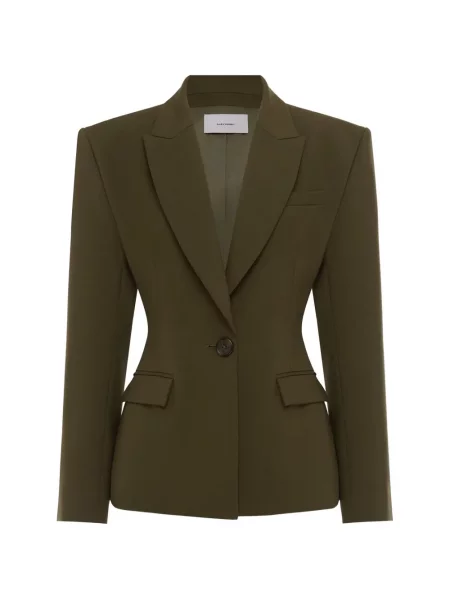 Sacou Alex Perry cu rever verde