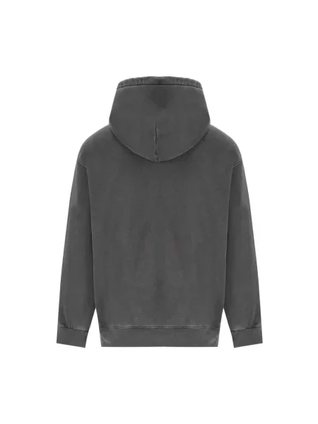 Bluza z kapturem Carhartt Wip z kapturem szara