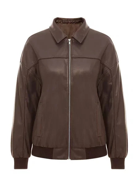 Imily Bela Geacă de primăvară-toamnă ciocolatiu