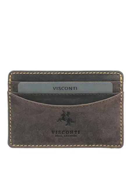 Кожаный кошелек Visconti коричневый