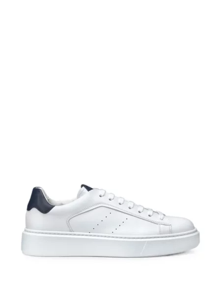 Sneakerși Doucal's din piele alb