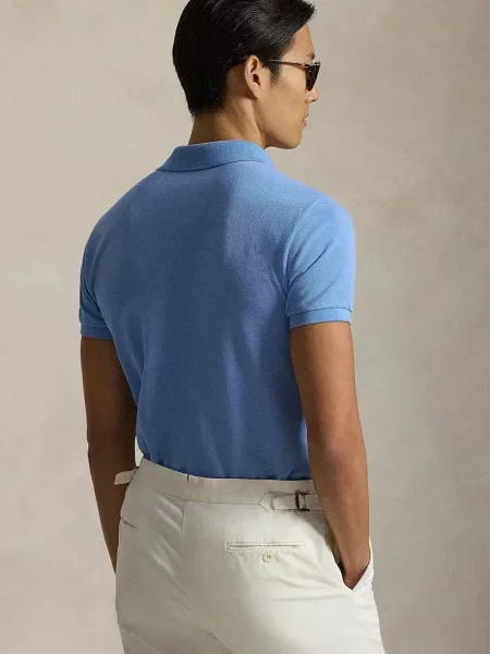 POLO RALPH LAUREN Polo | Slim Fit | pique albastru