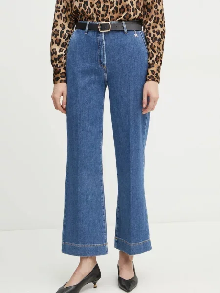 Дънки Marciano Guess MALIKA с висока талия синьо