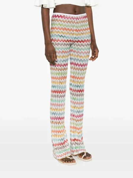 Pantaloni Missoni alb