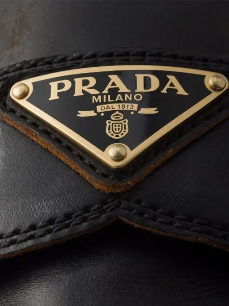 Pantofi loafer Prada negru