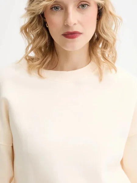 Кофта MUUV. MUUV. x Answear однотонна бежевий