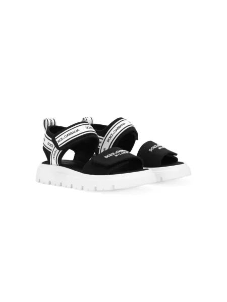 Sandały dziecięce Dolce And Gabbana czarne