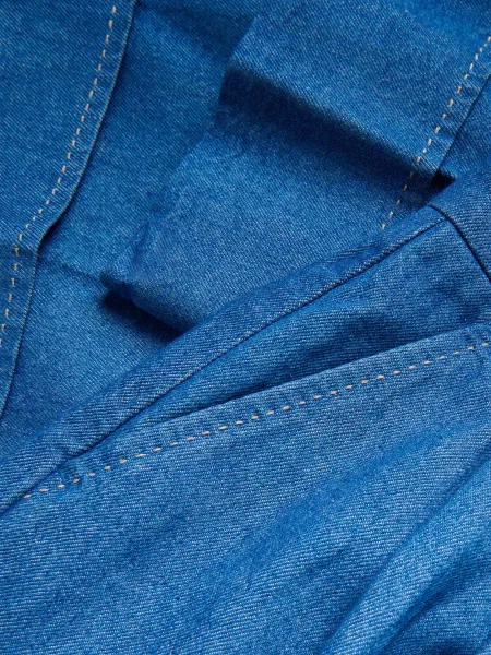 Reserved Джинси wide leg зі складками синій