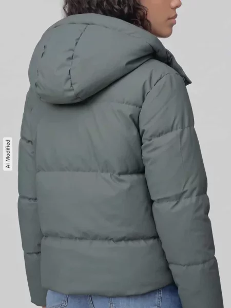 Kurtka pikowana z odpinanym kapturem Vero Moda