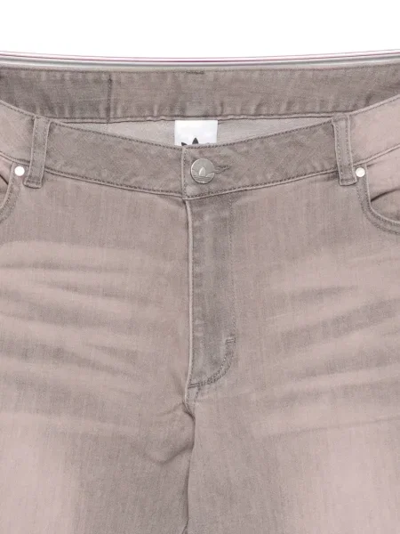 Pruhované kalhoty Adidas s výšivkou na platformě černé