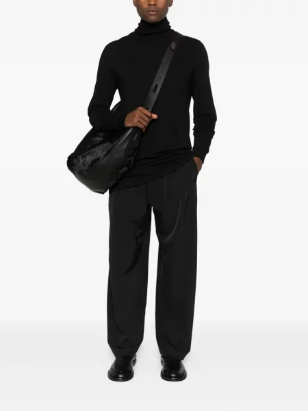 Pantaloni Mm6 Maison Margiela negru