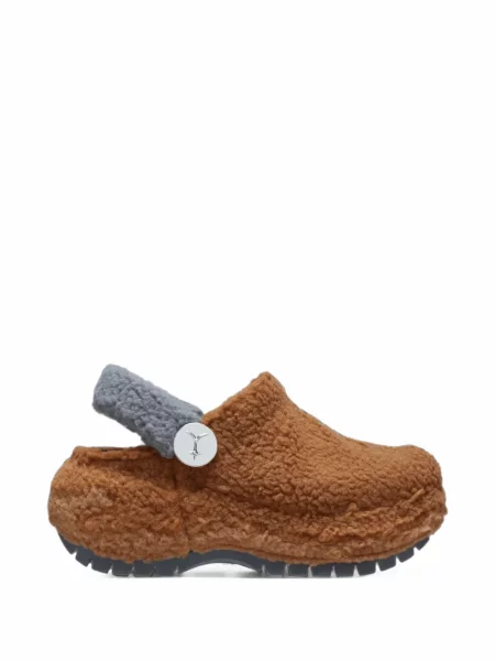 Klasické dřeváky Crocs hnědé