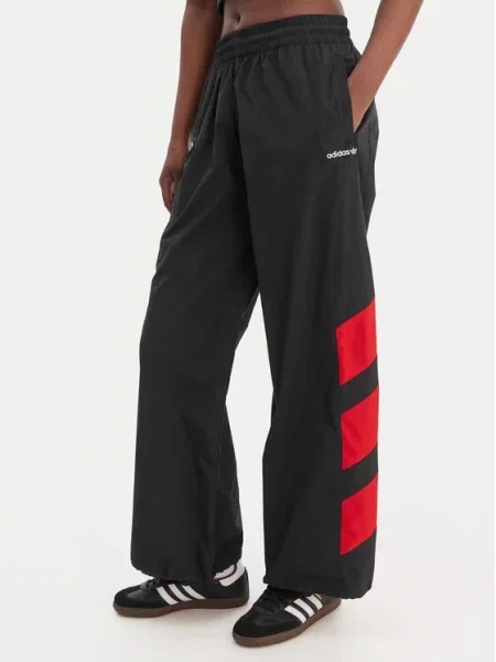 Adidas Spodnie dresowe Blocked Washed szary