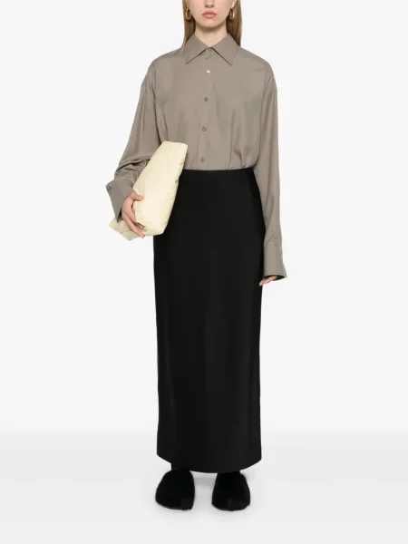 Maksi maxi sijonas Carven juoda