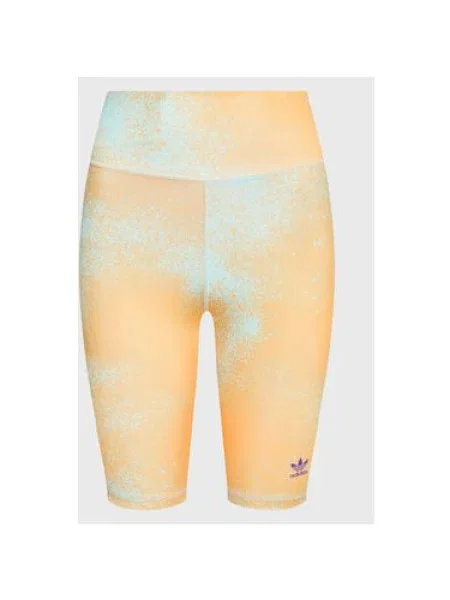 Adidas Pantaloni scurți ciclism Allover Colorat Extra portocaliu