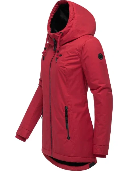 Ragwear Zimska jakna Zuzka' crvena