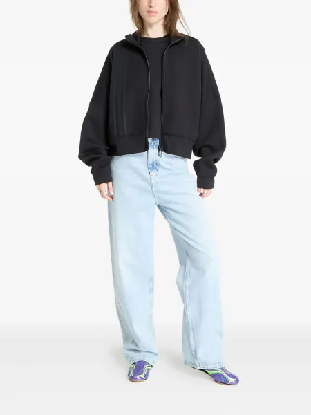 Șosete Adidas cu dungi cu tepi plasă maro