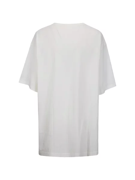 Tricou Yohji Yamamoto cu imagine alb