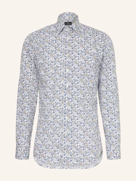 Etro Košile Regular Fit modrá / béžová bílá