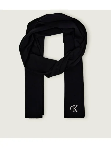 Calvin Klein Fular Fine negru