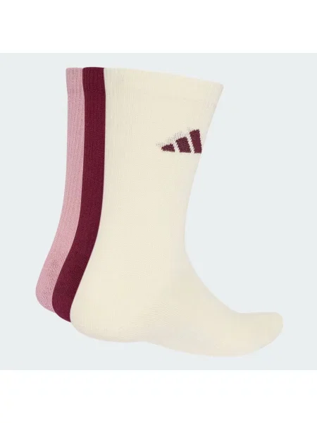 ADIDAS PERFORMANCE Športové ponožky Ess krémová / pitaya / bordová