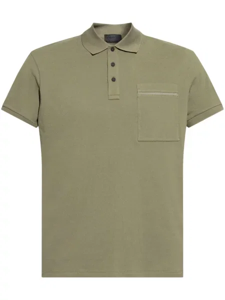 Tricou polo Moncler verde
