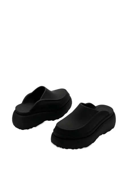Papuci tip mules Marc Jacobs cu autograf negru